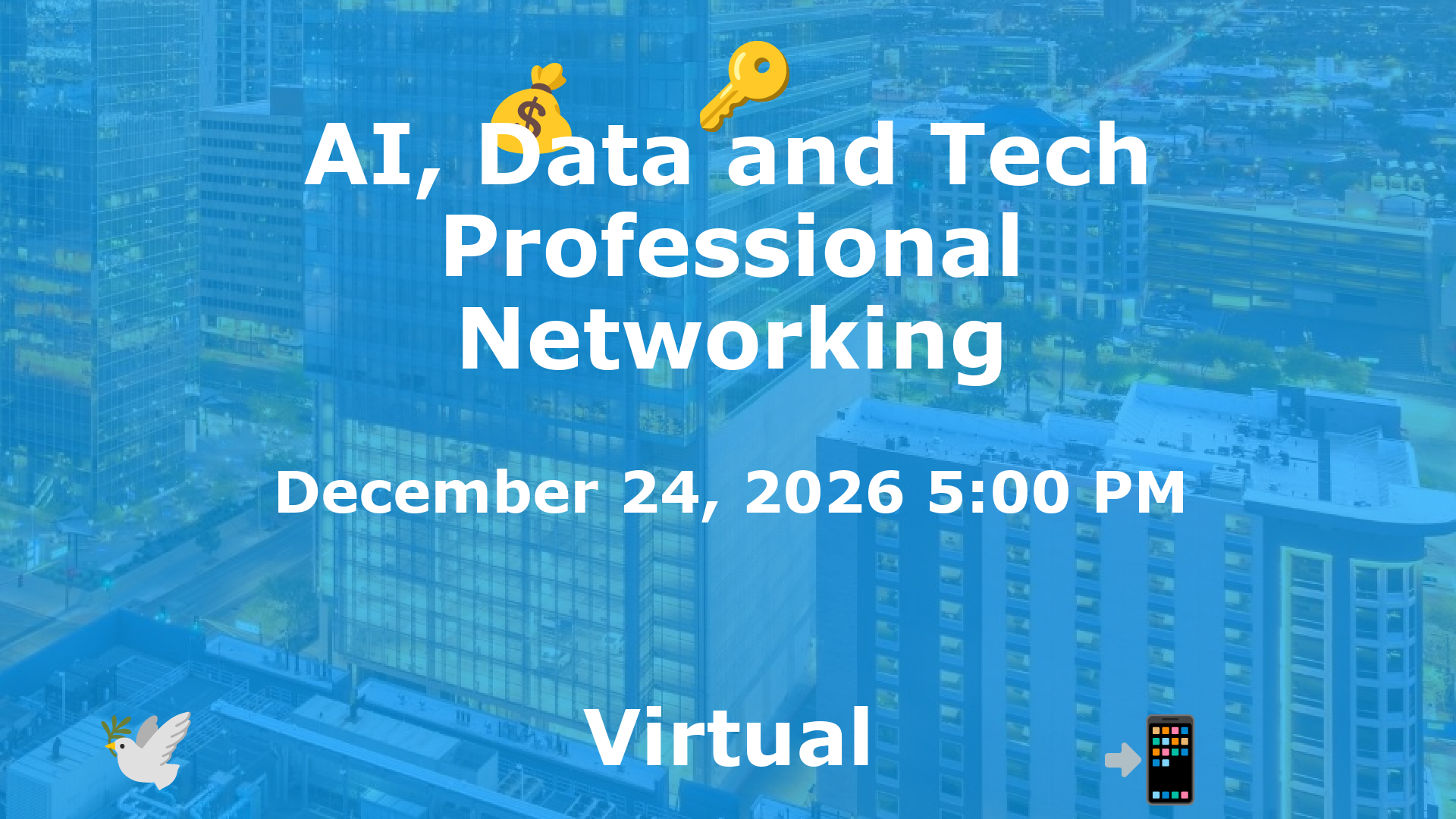 AI, Data and Tech Professional Networking event image